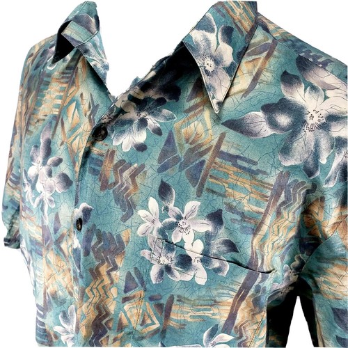 Tori Richards Honolulu Hawaiian Button Down Floral Gentlemen Shirt Mens XL - Picture 2 of 5