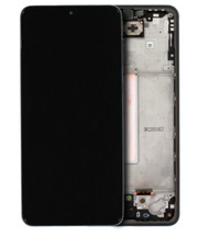 Replacement OLED Assembly With Frame Compatible For Samsung A33 5G A336 - Black