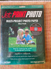 Jet Print Photo Paper High Gloss 8.5"x11" 20 Sheets Inkjet Printers New, Sealed
