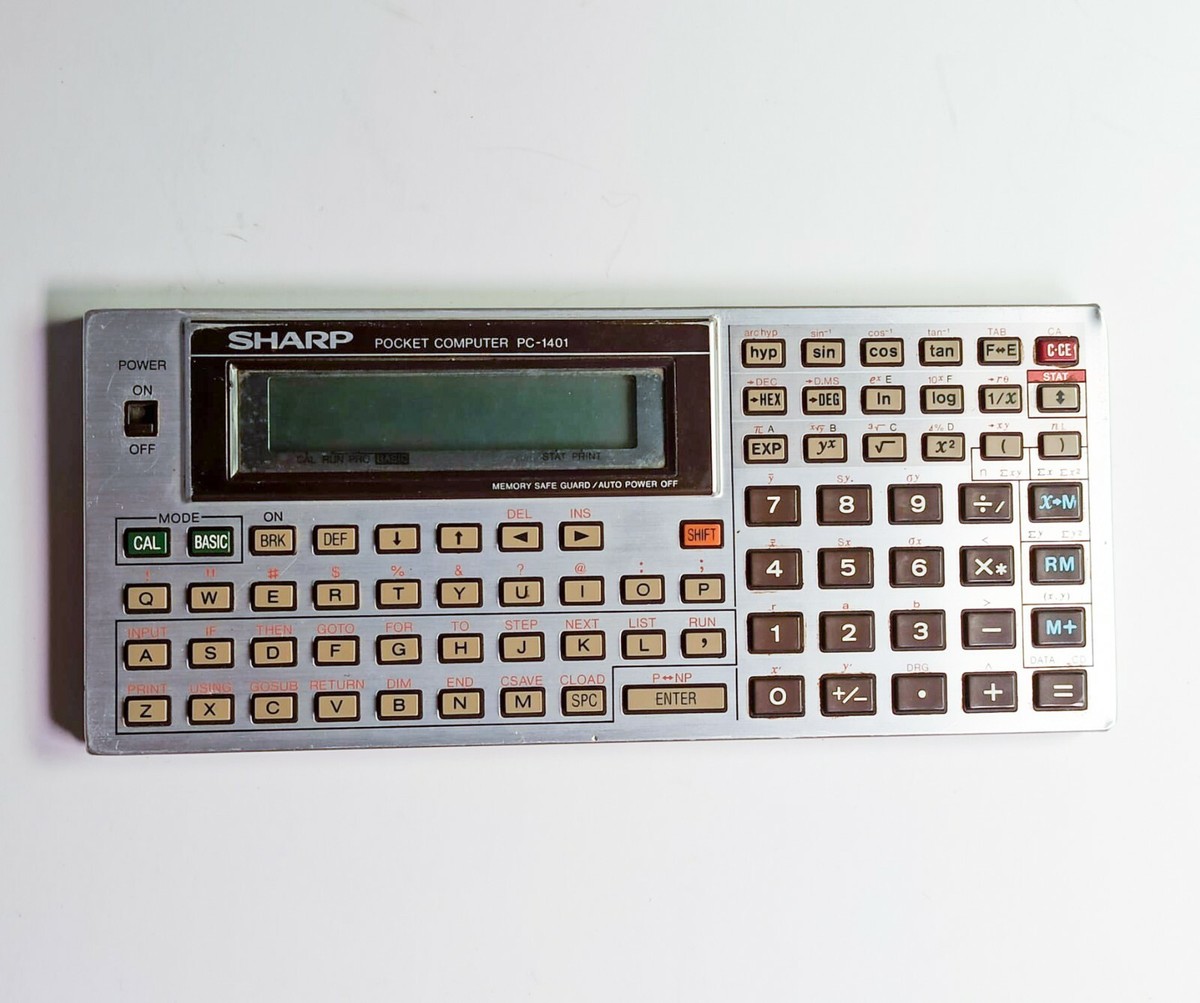 SHARP ポケットコンピュータ PC-1401 Sharp PC-1401 - Wikipedia