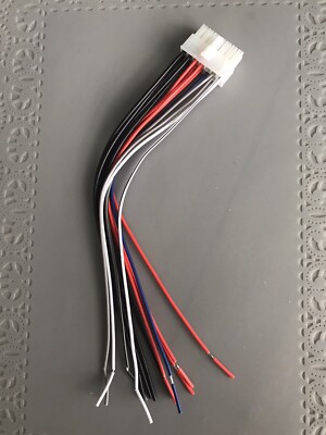 Alpine PWE-S8-WRA Speaker Input Harness 14-Pin for Subwoofer Active Amplifier