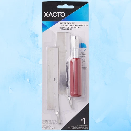 X- ACTO Precision Razor Saw Set , Cuts, metal , wood & plastic. 1 Pack. New!!