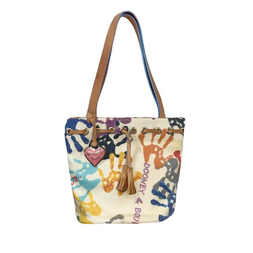 Dooney & Bourke Handprint Bucket Bag
