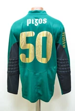 PAOK GREECE 2008/2009 GOALKEEPER FOOTBALL SHIRT PUMA RIZOS #50 SIZE M ADULT