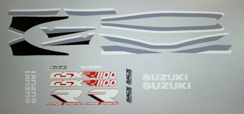 SUZUKI GSXR1100L GSXR1100-L1990 FOR BLACK/RED VERSION FULL DECAL KIT - Picture 2 of 2