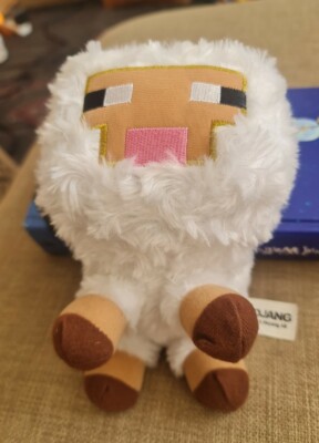 Minecraft weißes Schaf/Lamm Plüsch, Mojang/2013, ca. 6,5 Zoll