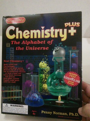 science wiz chemistry plus experiment kit
