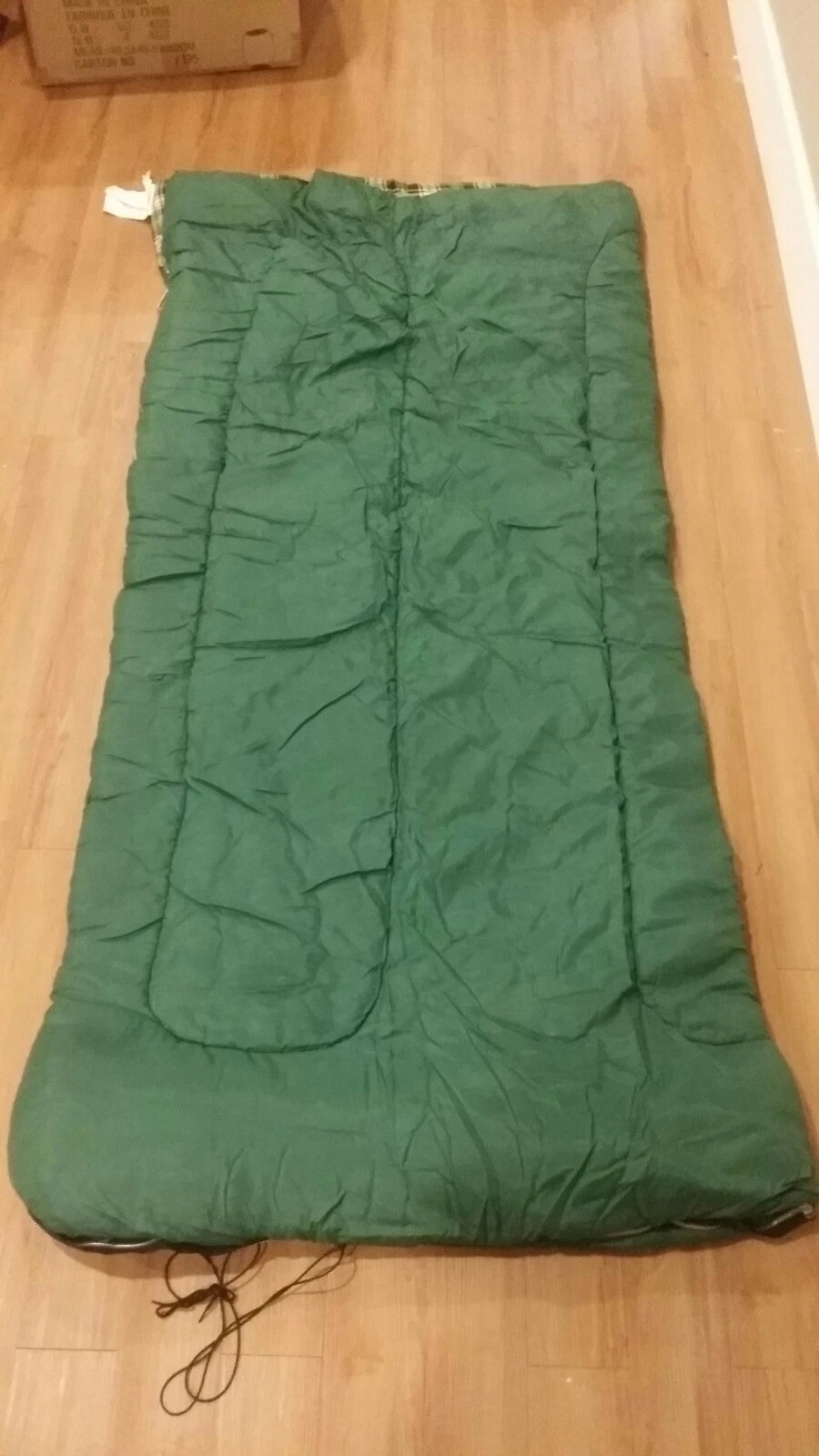 Green Sleeping Bag
