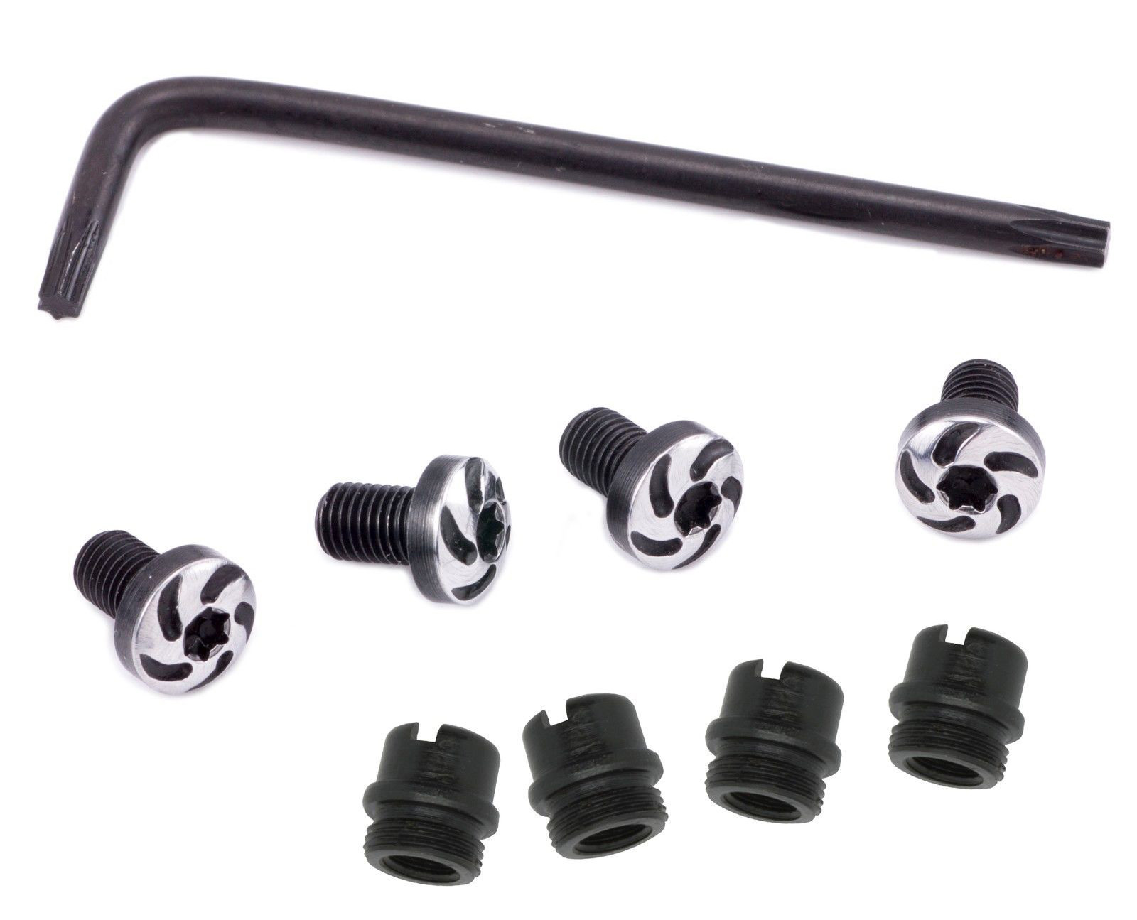 1911 Grip Screws Kit - Black Stainless Steel Replacement Screws For Colt Kimber Ruger SIG