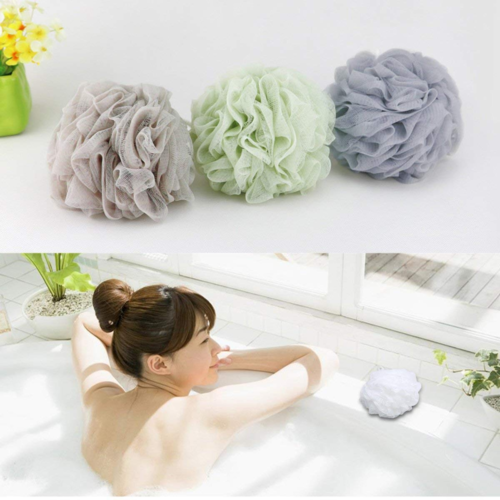 Bath Sponge Shower Loofahs 60G Mesh Pouf Bath Scrunchies Body Wash Puff Shower P - Picture 8 of 12