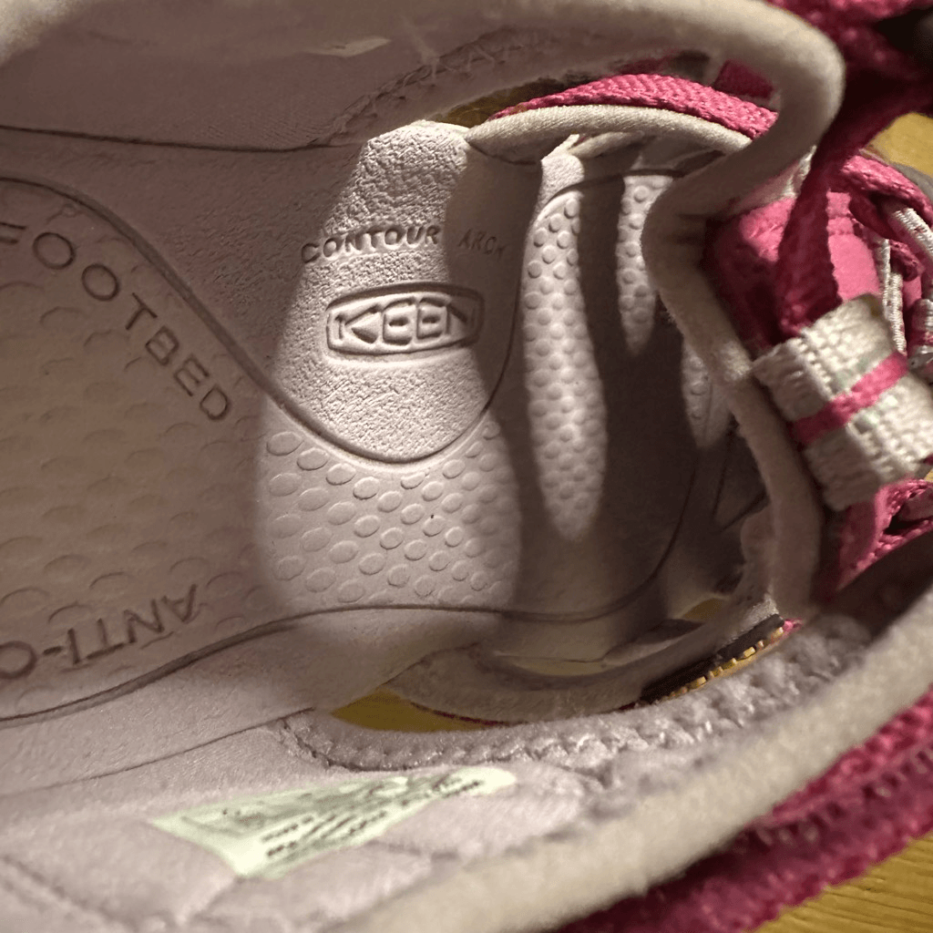 KEEN Scarpe da acqua rosa da trekking per ragazze 4
