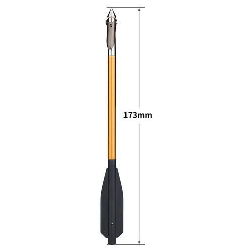 6/12pz Bulloni da Pesca Caccia Alluminio 6,8 Pollici 6mm Frecce Pistola Pesca con Arco - Foto 16 di 24