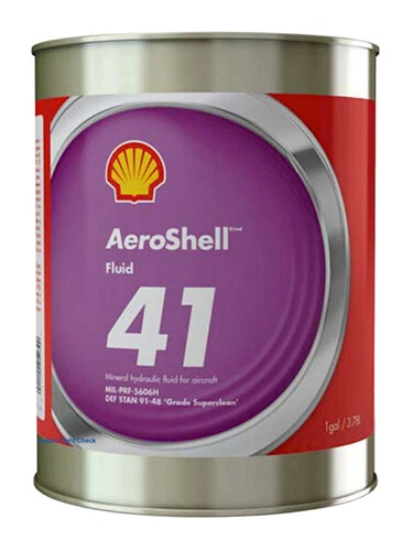 Aeroshell 41 for Aircraft - Mineral Hydraulic Fluid - 1 Gallon - Picture 1 of 1