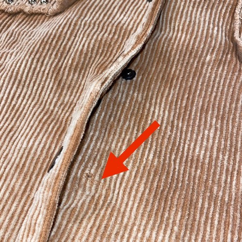 POL Vest Dress Top Button Up Corduroy Brown Women Size Small *Missing Button* - Picture 7 of 10