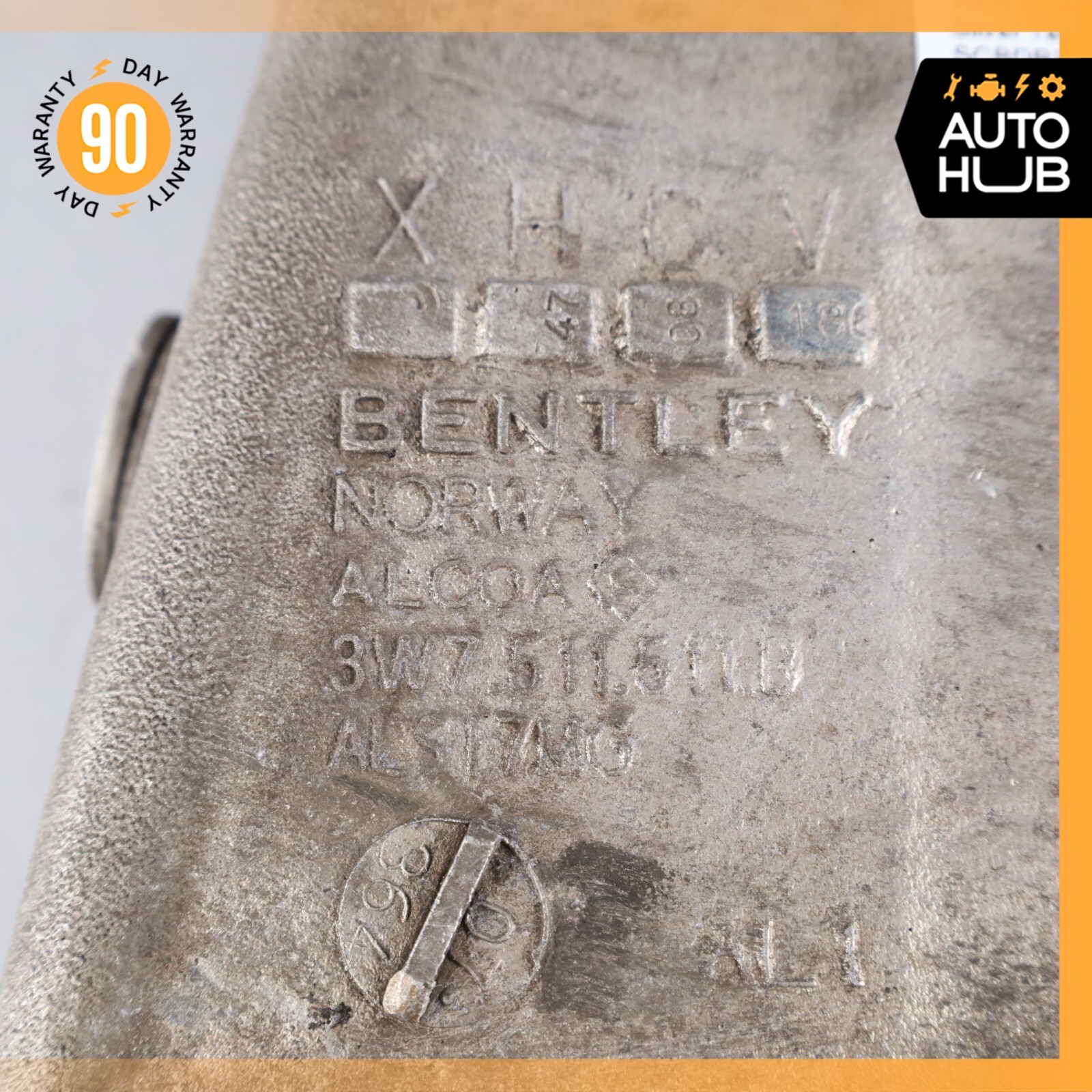 07-11 Bentley Continental GTC Rear Left Driver Side Lower Control Arm OEM 46k