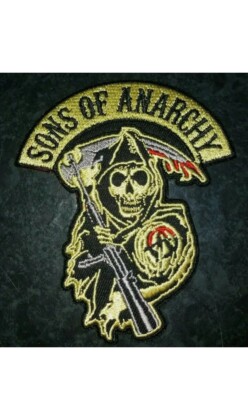 Sons of anarchy Patch Reaper Crew Jax Teller SAMCRO SOA Mütze Jacke Biker 