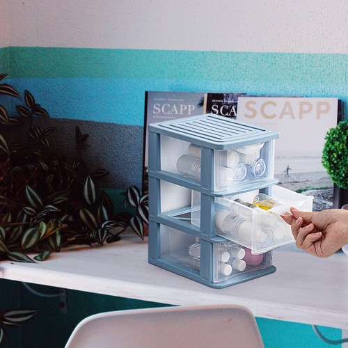 Desktop Drawers Organizer Makeup Storage Drawer Storage Drawer Cabinet - 第 10/12 張圖片