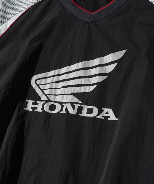 トップスその他 HONDA MOTORCYCLE Honda Speed Track nylon Long sleeve Black H Genuine Honda Motor Cycle Honda Speed ​​Track Nylon Long