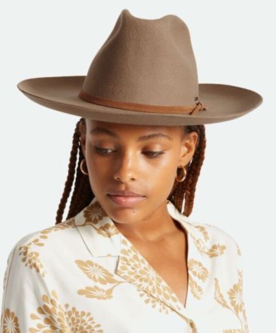 帽子 BRIXTON 7 1/4 58cm MEDIUM New! Brixton Sedona Reserve Cowboy Hat M (58 Cm) 7 1/4
