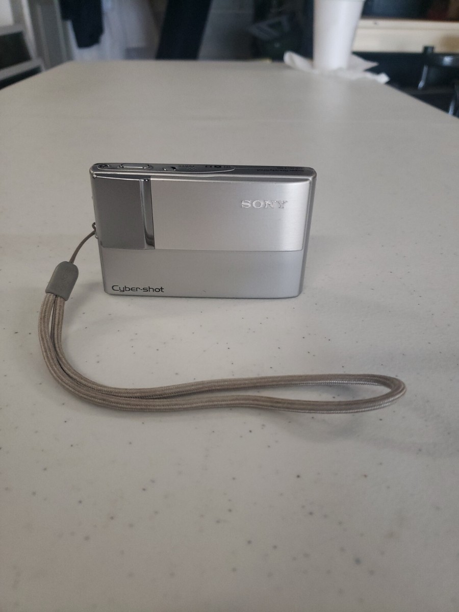Sony CyberShot DSC-T10 7.2 MP Digital Camera Silver Parts Only | eBay