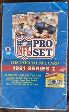 PRO SET 1991 NFL Football Series I Box Factory Sealed