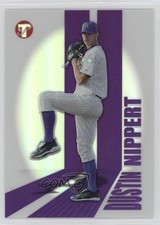2004 Topps Pristine Uncirculated Refractor 653/999 Dustin Nippert #149 1e1b