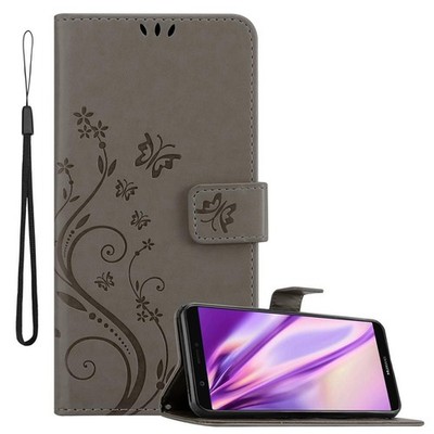 Case for Huawei P SMART 2018 / Enjoy 7S Phone Cover Protection Flower Book