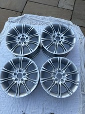 BMW GENUINE OEM E46 MV2 M TECH SPORT STAGGERED 18" 8J 8.5J ALLOY WHEELS RARE