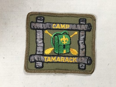 1960's Camp Tamarack Tri Valley Council BSA Camp Patch