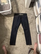 Japan Blue J204 CIRCLE Tapered 12.5oz African Cotton Vintage Selvedge Jeans