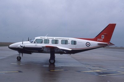 AIRCRAFT SLIDE N3843 RAE PIPER NAVAJO in RASPBERRY RIPPLE Reg ZF522