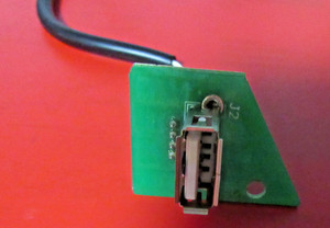 USB-Buchse, Ferrex Mähroboter R800EASY, Rasenroboter Original Ersatzteil