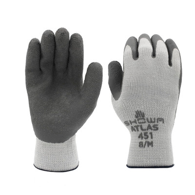 Atlas 451 Natural Rubber Latex Palm Coated Insulated General Purpose Winter Work