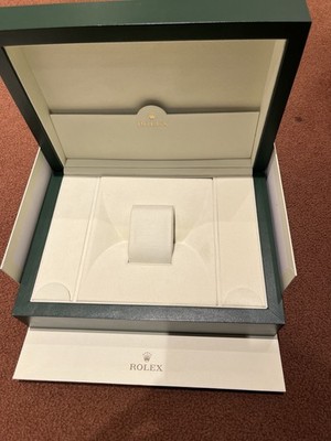GENUINE ROLEX WATCH BOX 3300.64 EXTRA LARGE PRESENTATION BOX. Minor Blemishes