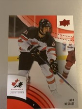 Jack nesbitt   2025 Team Canada Hockey   #70 red foil