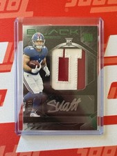 Cam Skattebo 2025 Panini Black Football RC RPA - Auto /25 New York Giants