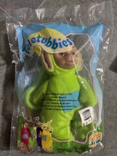 NEW SEALED Teletubbies Burger King Promotional 4" Clip On Plush Green Dipsy US10