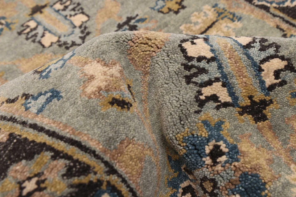 Vintage Hand-knotted Runner Rug 2'5" x 7'11" Traditional Oriental Wool Carpet - Image 3 of 4