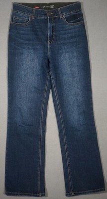 XB13449 FANTASTIC ****ONE 5 ONE**** V-EFFECT STRAIGHT LEG WOMENS BLUE JEANS sz27