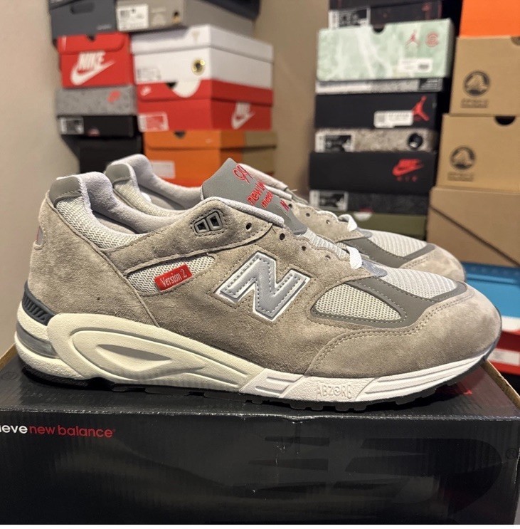 New Balance 990 v2グレー USA製 Size 13 - New Balance 990v2 Made in USA Grey for sale online