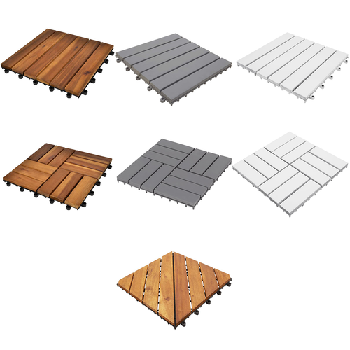 10-30er Terrassenfliesen Klicksystem Fliese Klickfliese Holzfliese Bodenplatten - Bild 2 von 51