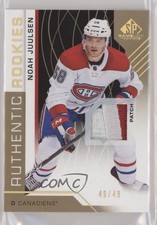2018-19 SP Game Used Gold Spectrum Premium Material 49/49 Noah Juulsen #112 1hh