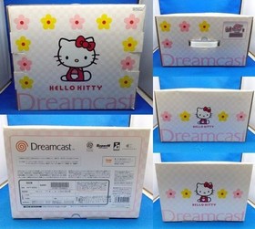 SEGA Dreamcast Hello Kitty Pink Console Set HKT-3000 Tested 1999 with Box USED