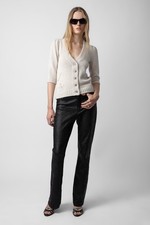Zadig Voltaire Betsy Cardigan Sweater Jacket Cashmere Jumper Size M 598