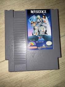 Beetlejuice Nintendo NES  w/ Box & Sleeve No Manual