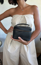 Mini bag borsa beauty Rosy nera Vera Pelle c/tracolla