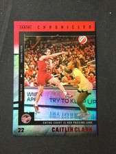 2025 Panini Chronicled #39 Caitlin Clark Indiana Fever Red Holo
