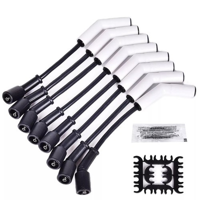 #ad 8pcs 9070C Spark Plug Wire Extreme 9000 Ceramic Boot For GM LS3 LS4 LS7 Engines# $60.03