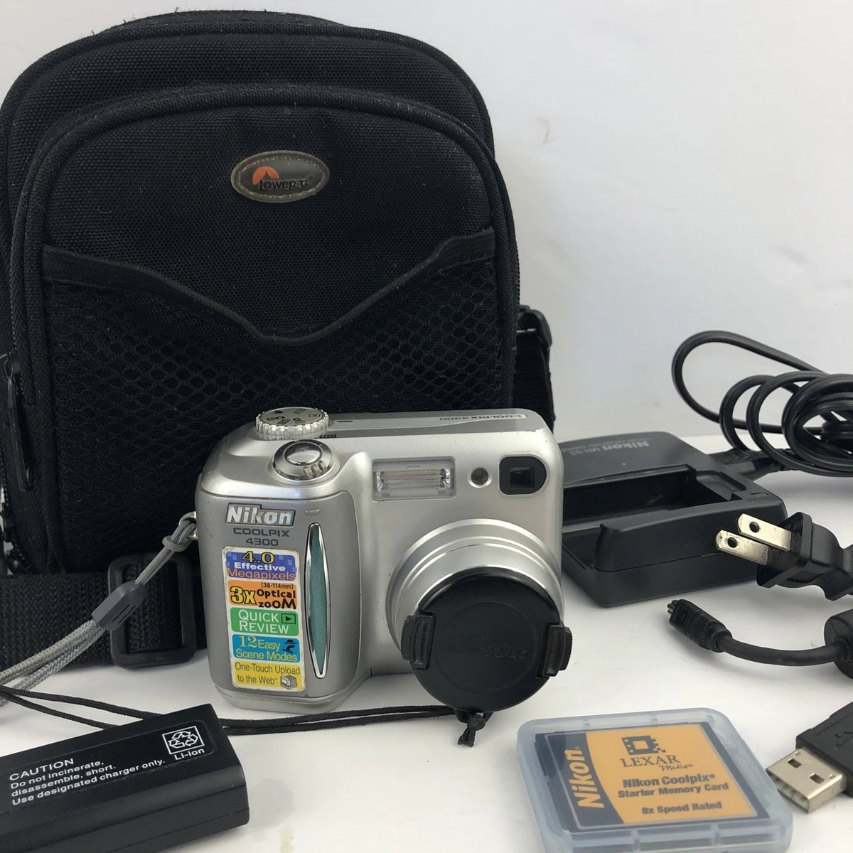 Nikon COOLPIX E4300 ニコン クールピクス CFカード付 Nikon COOLPIX 4300 Digital Cameras for Sale - Shop New & Used