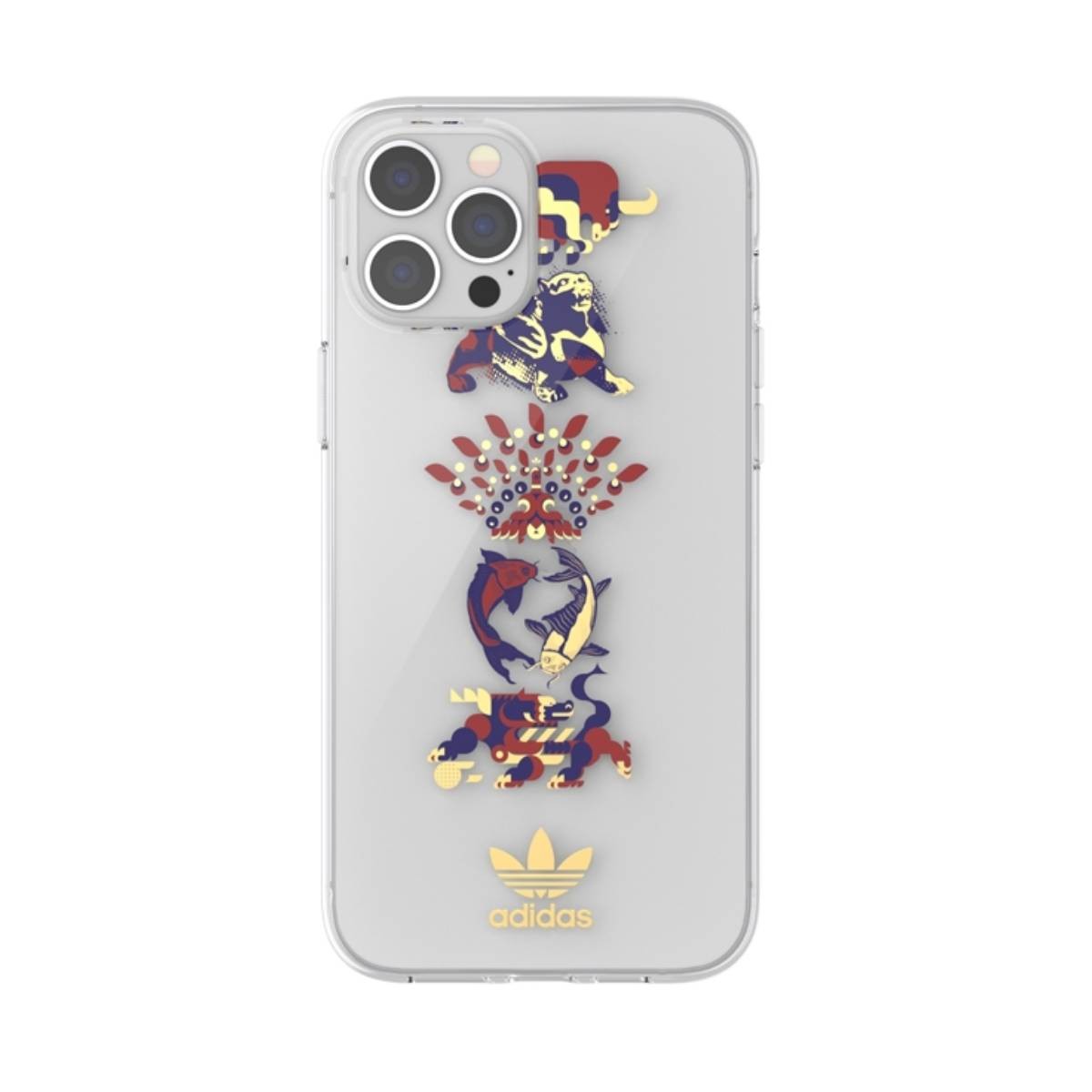 Coque iPhone 12 Pro Max transparent original CNY en silicone silicone flexible anti-jaunissement